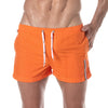 Badeshorts Herren - Mid-Thigh, schnelltrocknend & funktional Orange | TOF Paris
