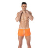 Mini Swim Shorts Orange - Slim Fit mit praktischem Rückentasche | TOF Paris