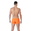 Mini Swim Shorts Orange - Slim Fit mit praktischem Rückentasche | TOF Paris