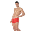 Mini Swim Shorts Rot - Slim Fit mit seitlichem Schlitz & Rückentasche | TOF Paris