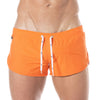 Mini Swim Shorts Orange - Slim Fit mit praktischem Rückentasche | TOF Paris