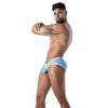 Blauer Mon Amour Microfiber Bottomless-Slip von TOF Paris – Ansicht 5