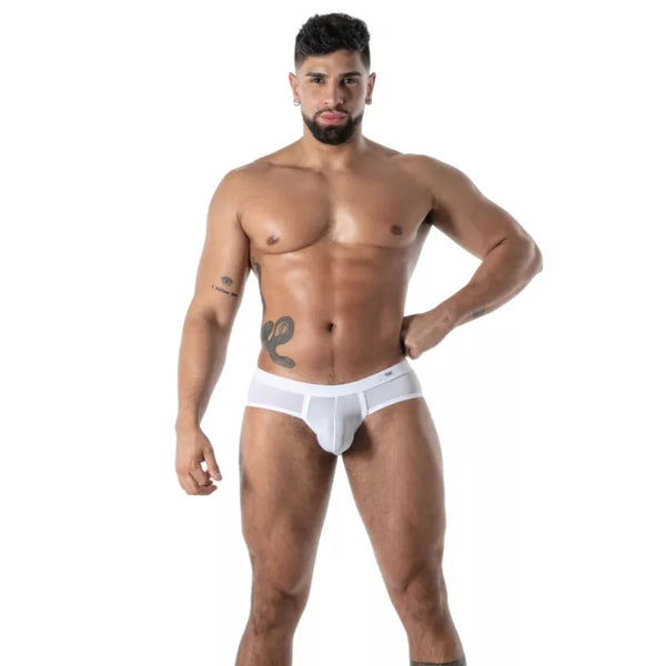 Weißer Mon Amour Microfiber-Slip von TOF Paris