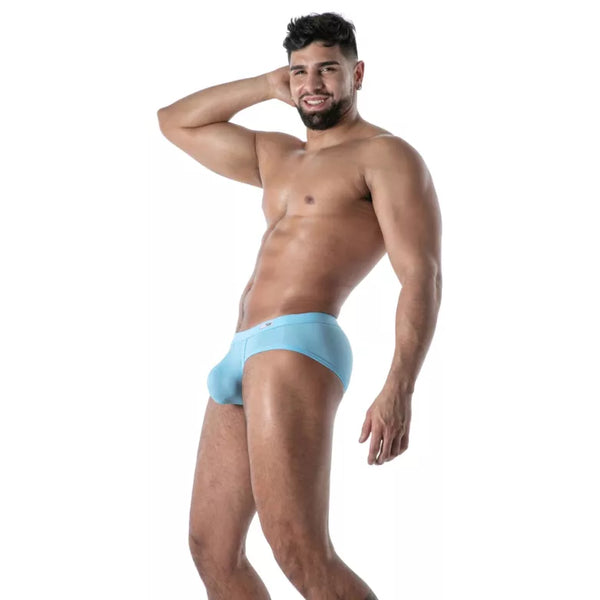 Blauer Mon Amour Microfiber-Slip von TOF Paris – Ansicht 5