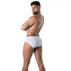 Weißer Mon Amour Microfiber-Slip von TOF Paris – Ansicht 3