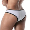 Weißer Mon Amour Microfiber MiniBrief-Slip von TOF Paris – Ansicht 3