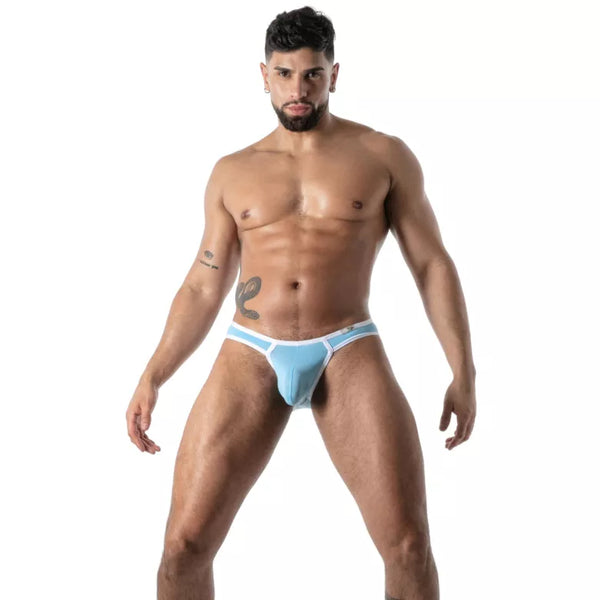 Blauer Mon Amour Microfiber MiniBrief-Slip von TOF Paris
