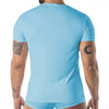 Blaues Mon Amour Microfiber-T-Shirt von TOF Paris – Ansicht 5