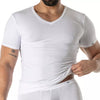 Weißes Mon Amour Mikrofaser T-Shirt im Premium Designer Stil von TOF Paris
