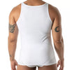 Weißes Mon Amour Microfiber-Tank-Top von TOF Paris – Ansicht 5