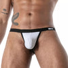 Weißer Mon Amour Microfiber-String von TOF Paris – Ansicht 4