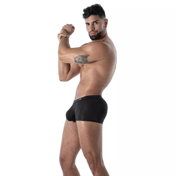 Schwarze Mon Amour Microfiber Trunk-Boxershorts von TOF Paris – Ansicht 5