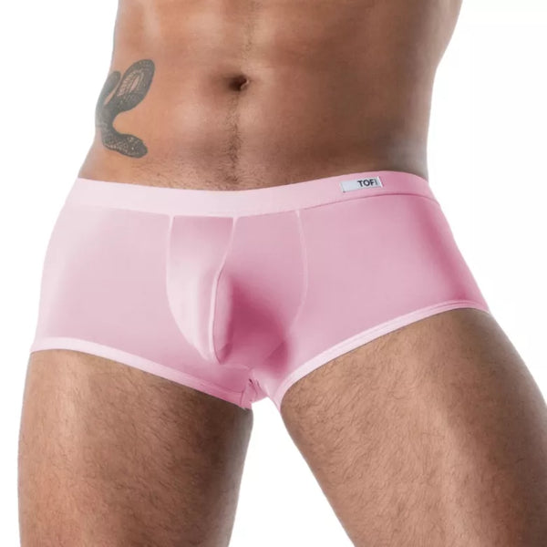 Pinke Mon Amour Microfiber Trunk-Boxershorts von TOF Paris