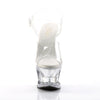 MOON-708 Plateau Sandaletten Transparent von Pleaser – Ansicht 2