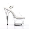 MOON-708 Plateau Sandaletten Transparent von Pleaser – Ansicht 5