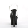 MOON-708HRS Plateau Sandaletten Schwarz von Pleaser – Ansicht 4