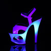 MOON-711MER Plateau Sandaletten Blau von Pleaser – Ansicht 3