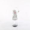 NAUGHTY-808 Plateau Sandaletten - Transparent von Pleaser – Ansicht 2