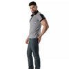 Blaues Sailor Stripe-Poloshirt von TOF Paris – Ansicht 4