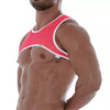 Harness Pink - Neon Mesh, auffälliges Clubwear-Accessoire | TOF Paris