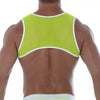 Harness Neon Mesh Gelb - Leuchtend, Atmungsaktiv & Party-Highlight | TOF Paris