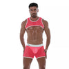 Mesh Shorts Pink - Neonfarben, atmungsaktiv & stylisch | TOF Paris