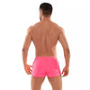 Herren Neon Mini Badeshorts Pink - UV-aktiv & schnell trocknend | TOF Paris