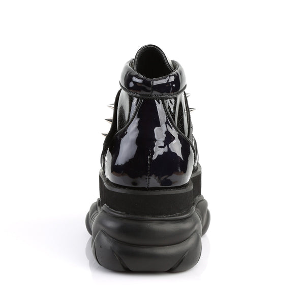 NEPTUNE-100 Plateau Stiefeletten Schwarz von DemoniaCult – Ansicht 4