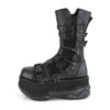 NEPTUNE-210 Plateau Stiefel Matt-Schwarz von DemoniaCult – Ansicht 3
