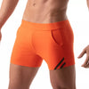 Orangene Paris Sexy Shorts im sportlichen Premium Look von TOF Paris – Ansicht 3