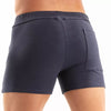 Herren Shorts Marineblau mit Reißverschlusstaschen & Slim Fit | TOF Paris