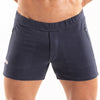 Herren Shorts Marineblau mit Reißverschlusstaschen & Slim Fit | TOF Paris