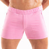 Shorts Pink Slim Fit mit Reißverschlusstaschen - Sportlich & Sexy | TOF Paris
