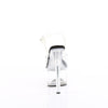 PASSION-708 - Plateau High Heel Sandaletten - Schwarz/Transparent von Pleaser – Ansicht 4