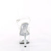 PASSION-708 Plateau Sandaletten - Transparent von Pleaser – Ansicht 4
