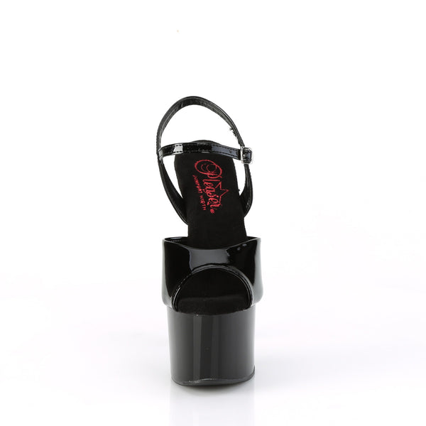 PASSION-709 Plateau Sandaletten - Schwarz von Pleaser – Ansicht 2