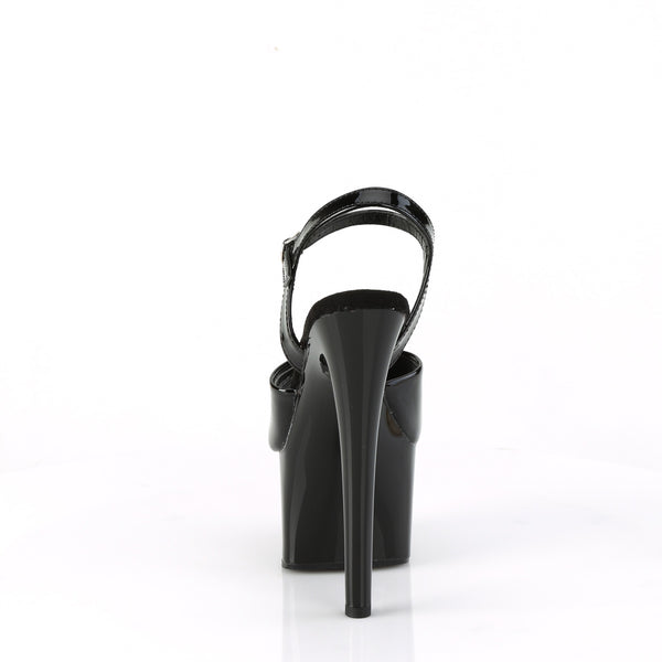 PASSION-709 Plateau Sandaletten - Schwarz von Pleaser – Ansicht 4