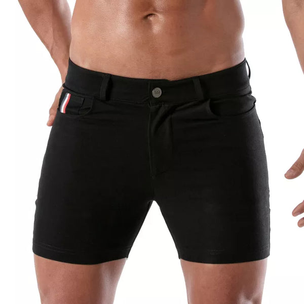 Schwarze Patriot Chino-Shorts von TOF Paris