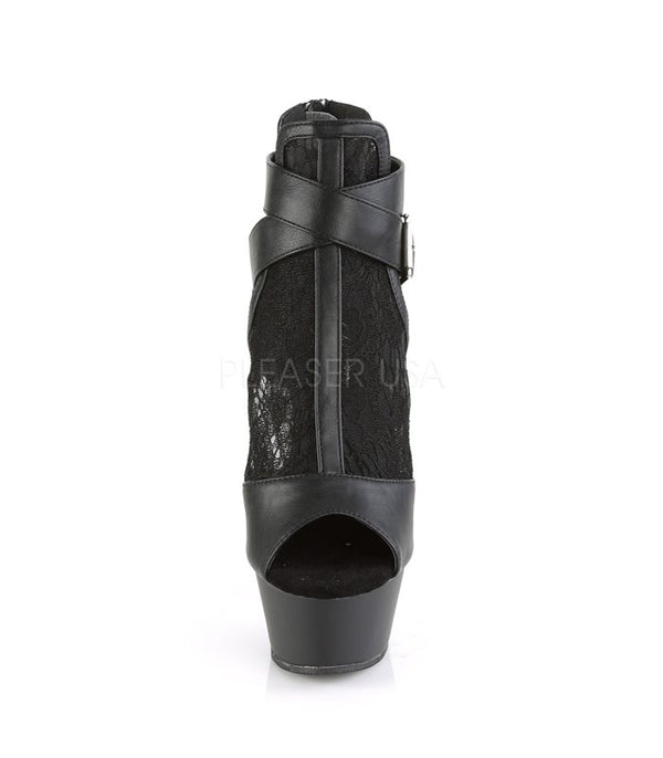 KISS-257 Stiefeletten Schwarz EUR 35 | Pleaser SALE