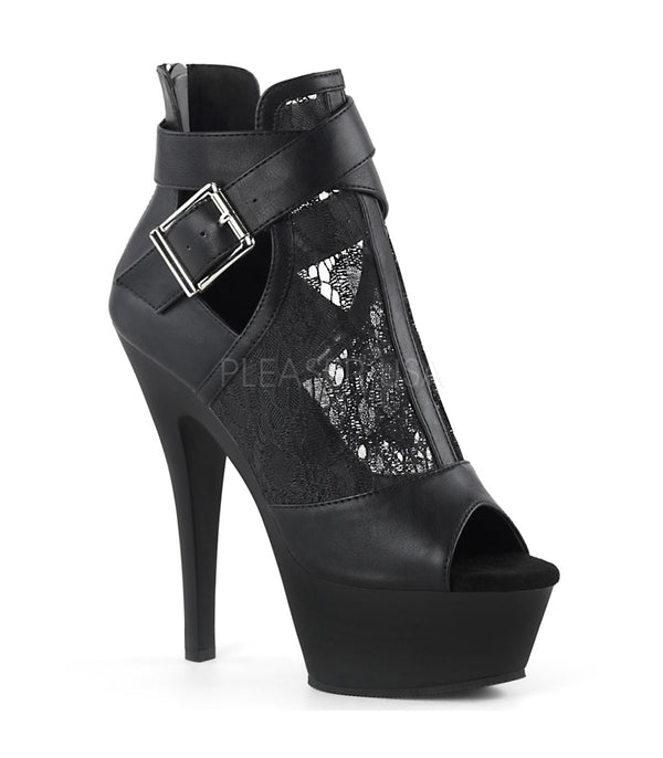 KISS-257 Stiefeletten Schwarz EUR 35 | Pleaser SALE