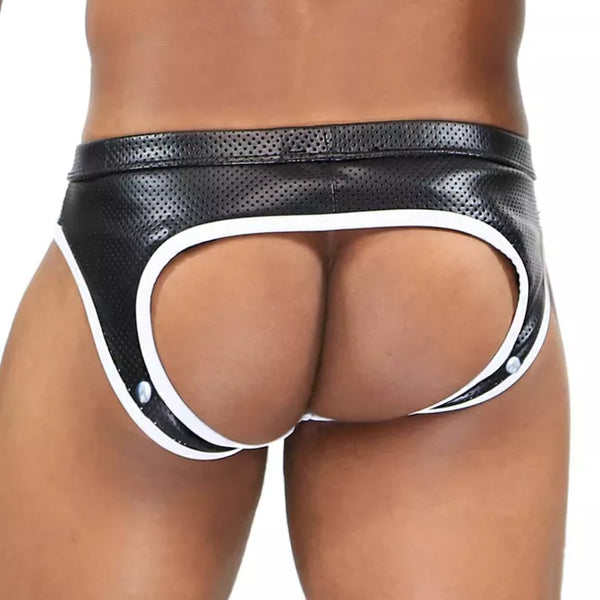 Schwarzer Pilot Empty Bottom-Slip von TOF Paris – Ansicht 5