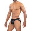 Schwarzer Pilot-Jockstrap von TOF Paris – Ansicht 6