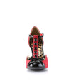 SMITTEN-10 Pumps Rot/Schwarz | Pin Up Couture SALE