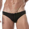 Herren Swimbriefs Schwarz - Slim Fit mit Parisian Chic | TOF Paris
