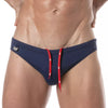 Badehose Mini Briefs Marineblau - Slim Fit mit Paris-Logo & Komfort | TOF Paris