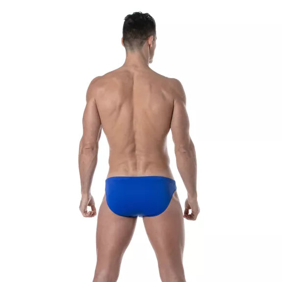Badehose Mini-Brief Royal Blau - Slim Fit & Komfort | TOF Paris