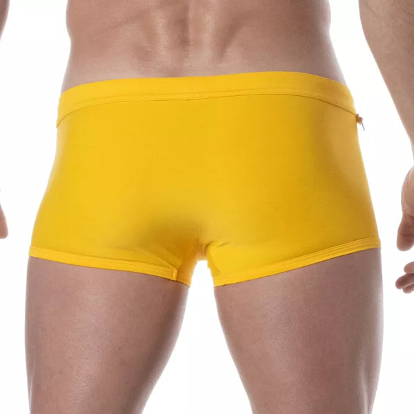 Badehose Slim-Fit in Gelb - Komfort & Stil für den Sommer | TOF Paris