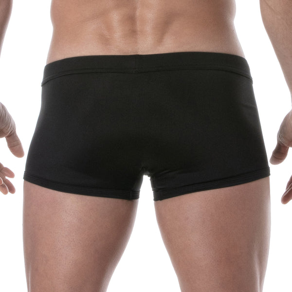 Badehose Slim-Fit in Schwarz - Komfortabel & Chlorresistent | TOF Paris