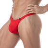 Schwimm-String Rot - Slim Fit, Komfort & Eleganz mit Designer-Logo | TOF Paris