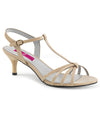 KIT-06 Sandaletten Beige/Lack EUR 41 | Pleaser Pink Label SALE